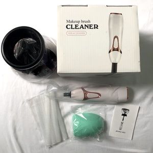 NEW Makeup Brush Cleaner with 8 Different Collars